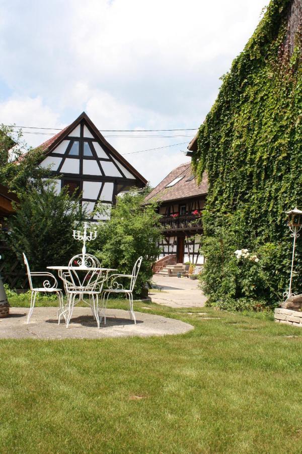 La Grange Aux Coqs Bed & Breakfast Ittenheim Bagian luar foto