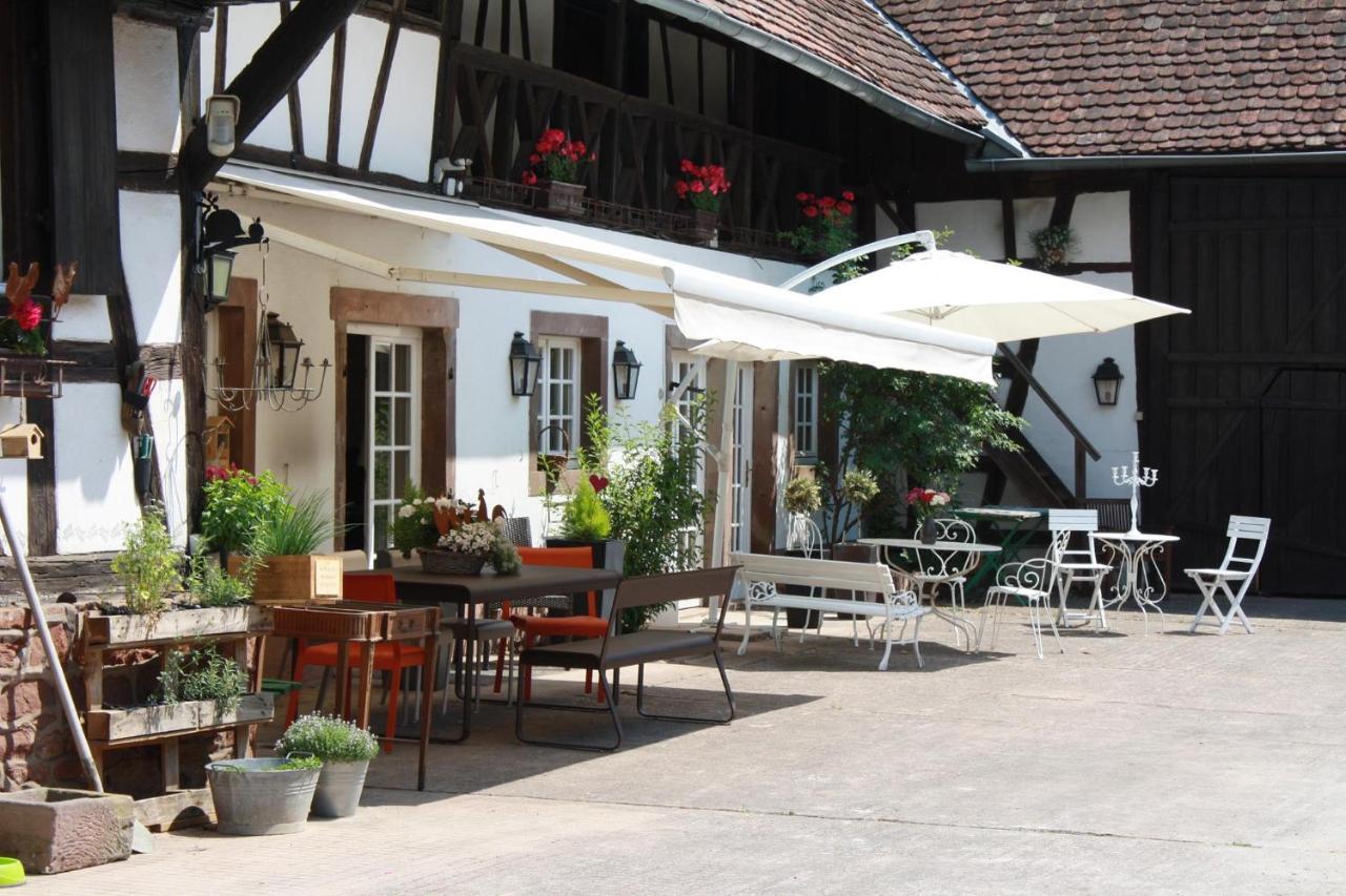 La Grange Aux Coqs Bed & Breakfast Ittenheim Bagian luar foto